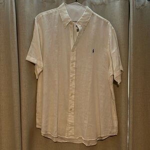 Polo linen shirt- NWT